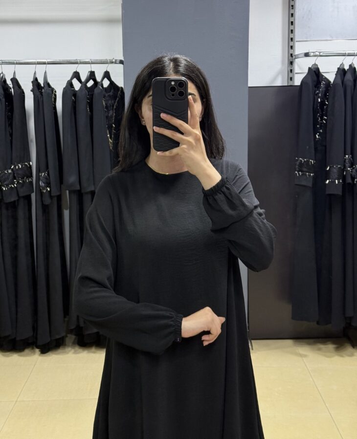 ⁦447 طقم قطعتين مع لمعة 50/40 أسود⁩ - الصورة ⁦4⁩