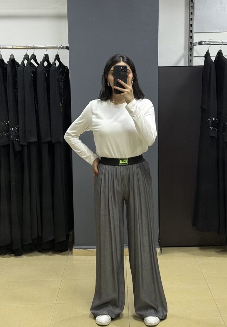 005033 بنطلون رجل عريضة خصر مطاطي 42/36 سكني