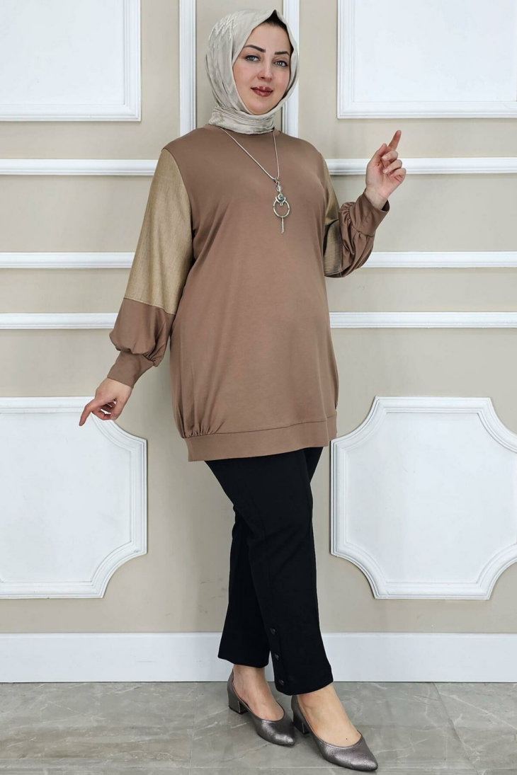⁦846054 تونيك قبة مع سلسال 48/38 بندقي⁩ - الصورة ⁦3⁩